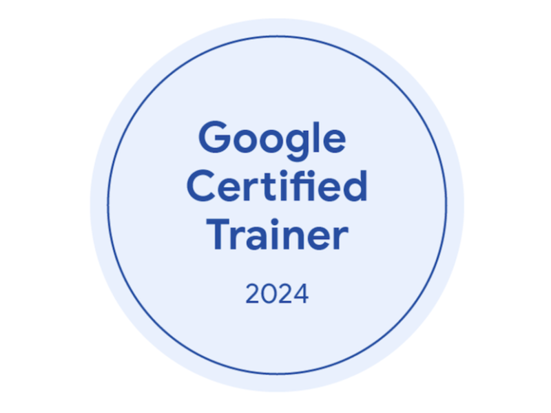 Google Certifies Trainer 2024